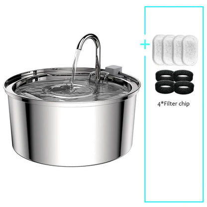 PureFlow Stainless Steel Pet Fountain